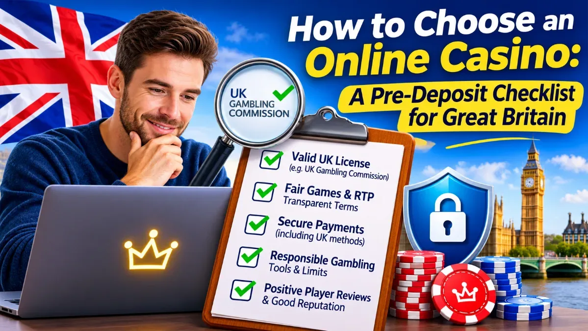 A gold magnifying glass over a stylised browser window, above connected icons showing a globe and person with check marks, opposing arrows, a crossed-out gift, sliders, a chat bubble, a pause symbol and stacked gold coins on a dark blue background.