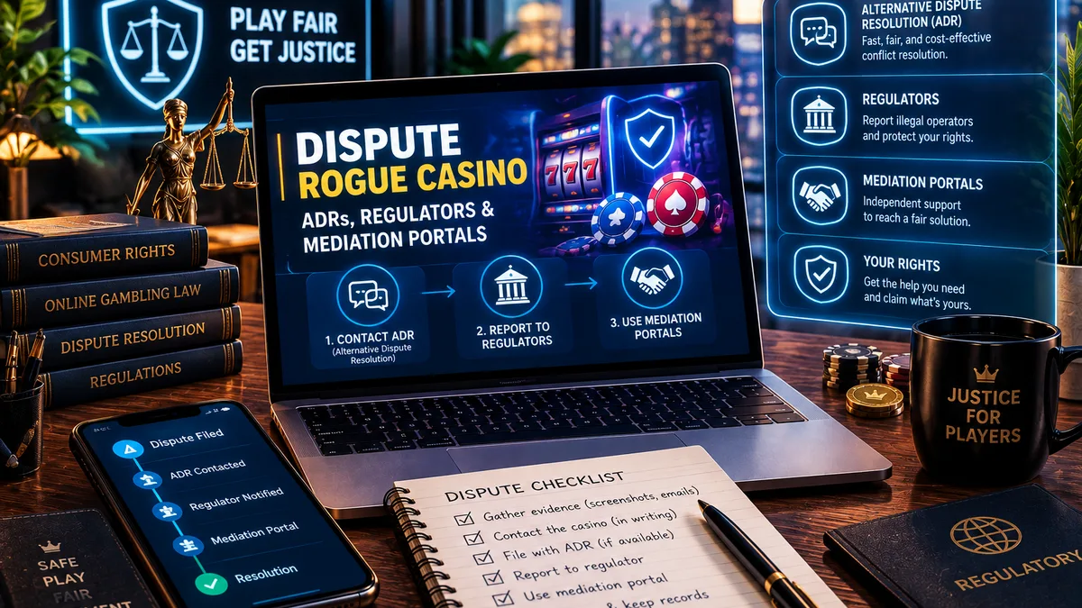Casino Complaints and ADR: Building a Solid Evidence-Based Dispute