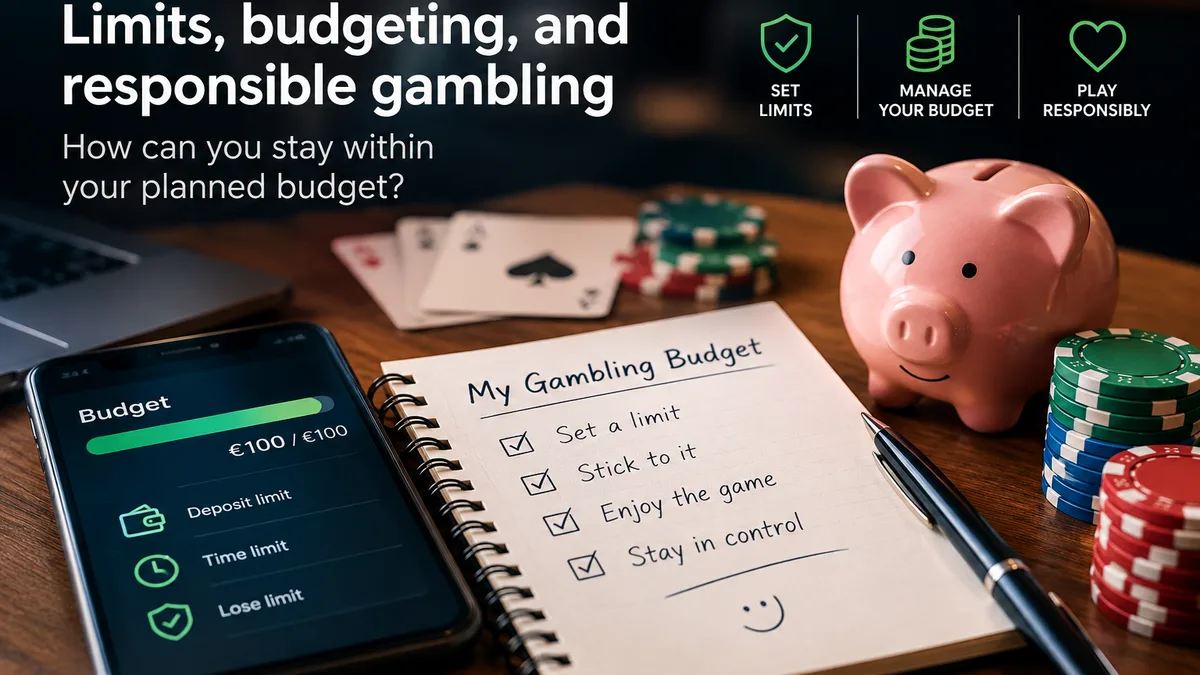 How to Set a Gambling Budget: Spending Limits, Session Plans and Warning Signs