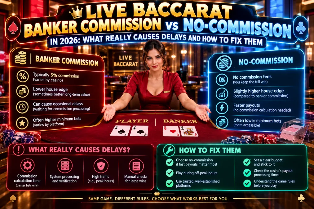 Commission vs No-Commission Baccarat: Banker Payouts Explained
