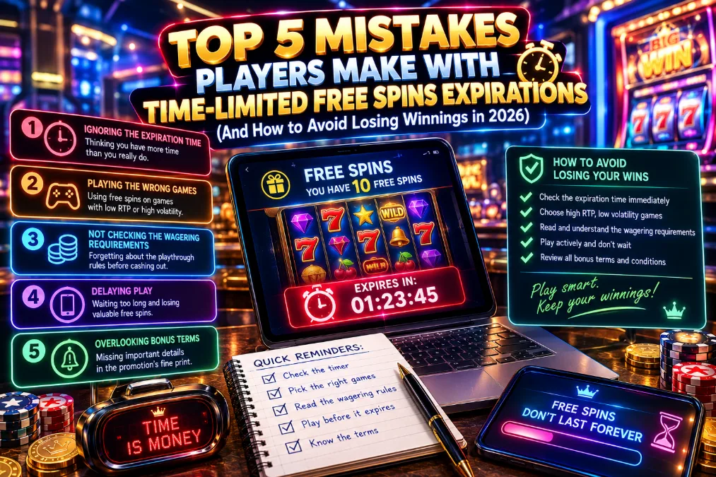 Free Spins Expiry: Claim Deadlines, Play Windows and Wagering Timers